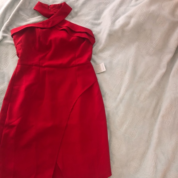 Adelyn Rae Halter Dress - Picture 2 of 4